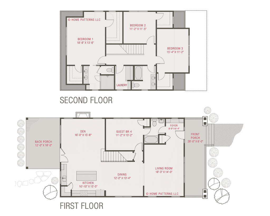 Layouts craftsman home