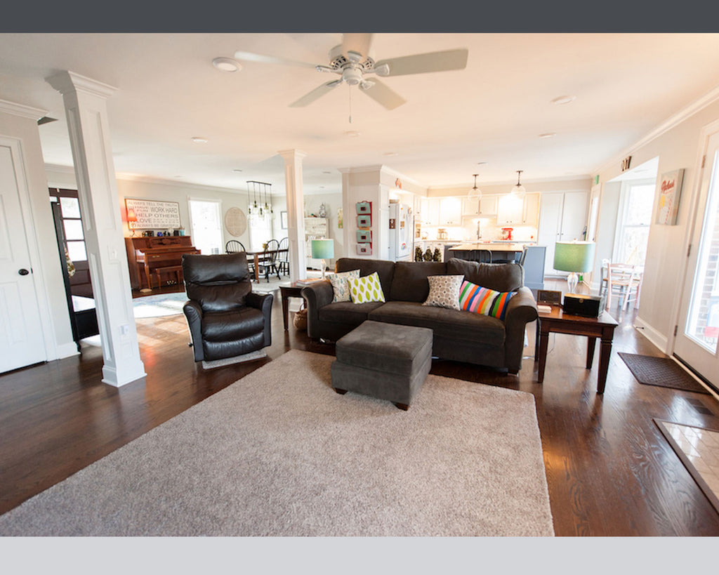 open modern bungalow plan