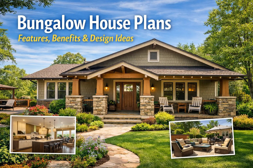 Bungalow House Plans: Features, Benefits & Design Ideas