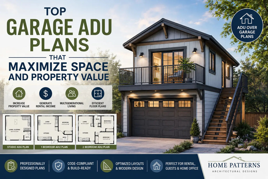Top Garage ADU Plans That Maximize Space and Property Value