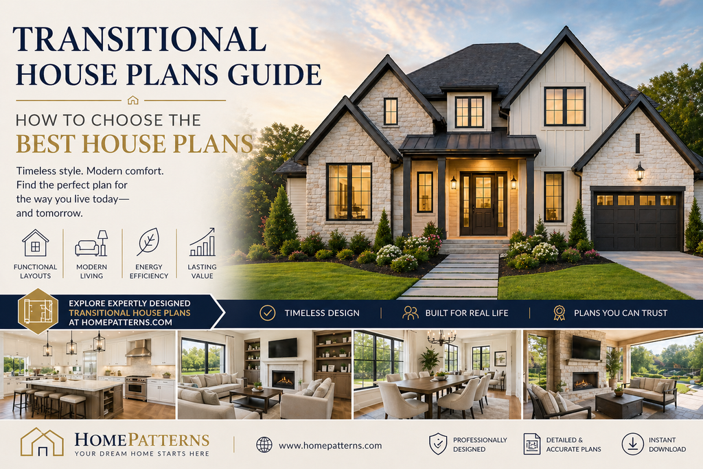 Transitional House Plans Guide | How to Choose the Best House Plans
