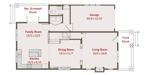 1st Floor Plan