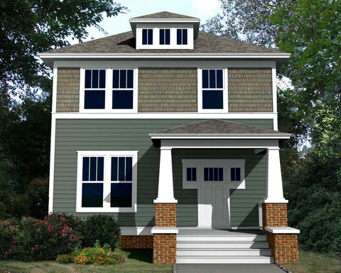Austin front elevation